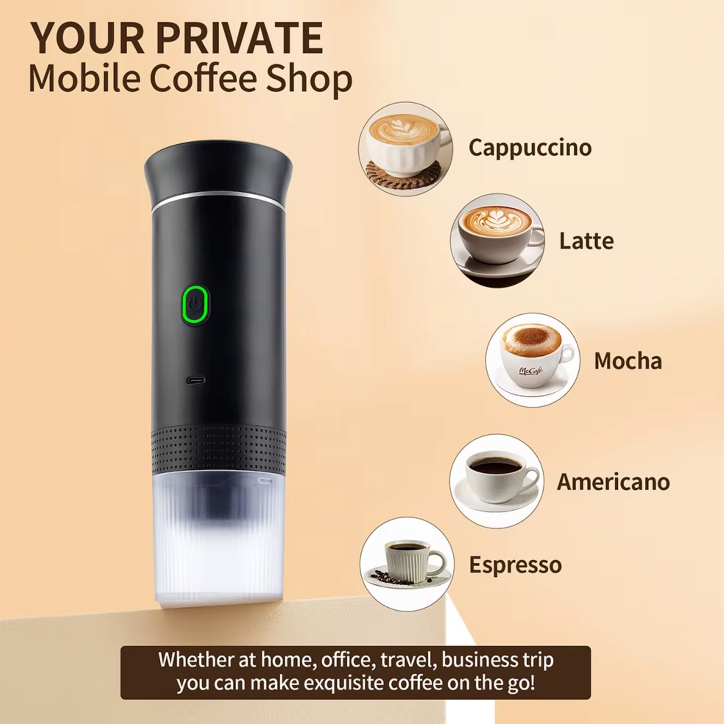 Portable Capsule Coffee Machine